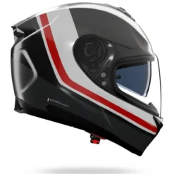 Casco Integrale Nolan N80-8 Incline 353 Nero Antracite Bianco Rosso Lucido