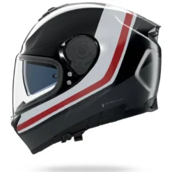 Casco Integrale Nolan N80-8 Incline 353 Nero Antracite Bianco Rosso Lucido
