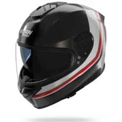 Casco Integrale Nolan N80-8 Incline 353 Nero Antracite Bianco Rosso Lucido