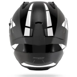 Casco Integrale Nolan N60-6 Sincrono 353 Nero Bianco Lucido