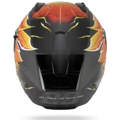 Casco Integrale Nolan N60-6 Sport Replica Iannone 360 Nero Rosso Arancione Giallo
