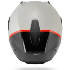 Casco Integrale Nolan N60-6 Sport Verniciatura Speciale 347 Bianco Perla Nero Arancione