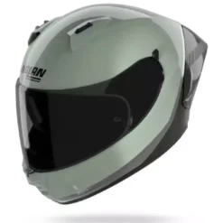 Casco Integrale Nolan N60-6 Sport Verniciatura Speciale 352 Verde Grigio Nero Antracite