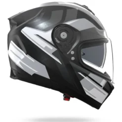 Casco Integrale Nolan N80-8 Trittico 359 Nero Bianco Antracite Opaco