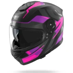 Casco Integrale Nolan N80-8 Trittico 358 Nero Fucsia Antracite Opaco