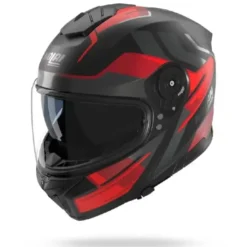 Casco Integrale Nolan N80-8 Trittico 357 Nero Rosso Antracite Opaco