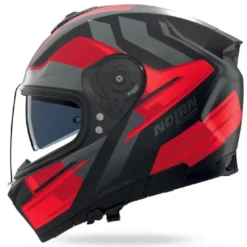 Casco Integrale Nolan N80-8 Trittico 357 Nero Rosso Antracite Opaco