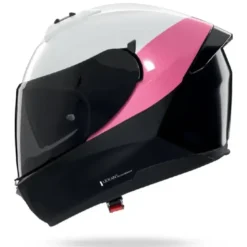 Casco Integrale Nolan N60-6 Verniciatura Speciale 347 Nero Bianco Perla Fucsia