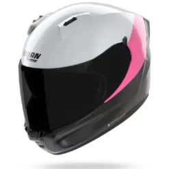 Casco Integrale Nolan N60-6 Verniciatura Speciale 347 Nero Bianco Perla Fucsia