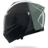 Casco Integrale Nolan N80-8 Verniciatura Speciale 350 Nero Verde Grigio Lucido