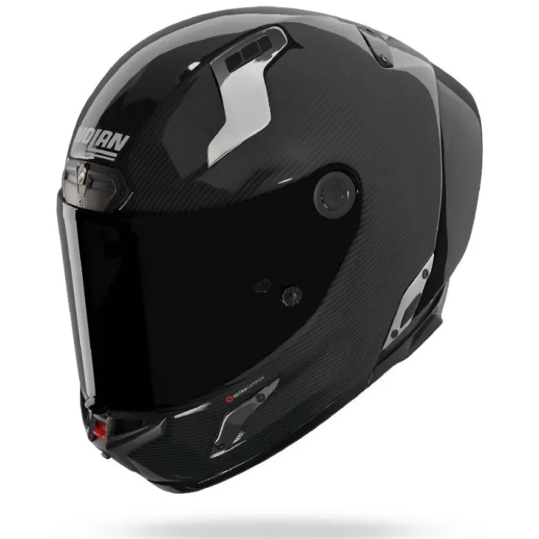 Casco Integrale Nolan X-804 RS Argento 332 Carbonio Argento Lucido
