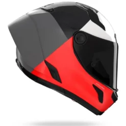 Casco Integrale Nolan X-804 RS Blocco 369 Carbonio Grigio Lava Rosso Bianco