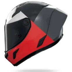 Casco Integrale Nolan X-804 RS Blocco 369 Carbonio Grigio Lava Rosso Bianco