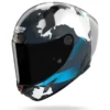 Casco Integrale Nolan X-804 RS Checa 30° Anniversario Special Edition 355 Blu Liquido Checa