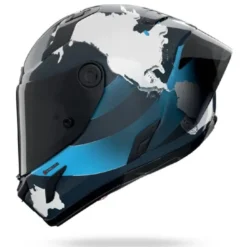 Casco Integrale Nolan X-804 RS Checa 30° Anniversario Special Edition 355 Blu Liquido Checa