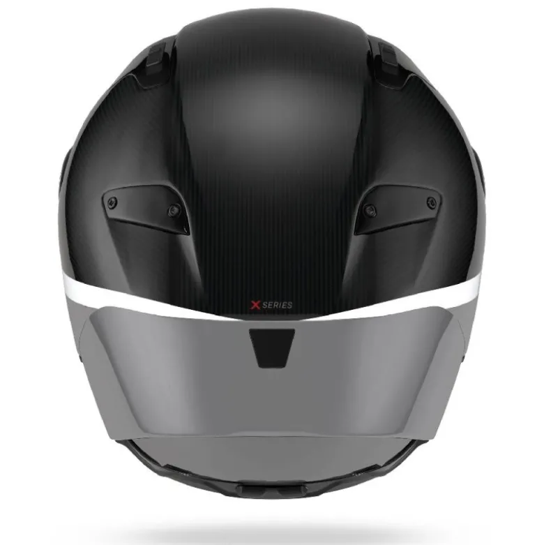 Casco Integrale Nolan X-804 RS D.O.C. 358 Carbonio Grigio Bianco Lucido