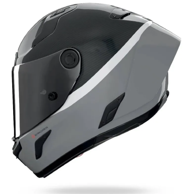 Casco Integrale Nolan X-804 RS D.O.C. 358 Carbonio Grigio Bianco Lucido
