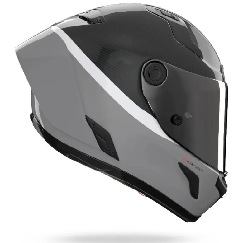 Casco Integrale Nolan X-804 RS D.O.C. 358 Carbonio Grigio Bianco Lucido