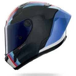 Casco Integrale Nolan X-804 RS Gemini 365 Carbonio Bianco Blu Rosso Lucido
