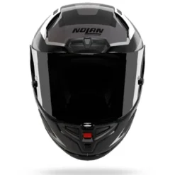 Casco Integrale Nolan X-804 RS Lesmo 363 Carbonio Bianco Nero Grigio Lucido