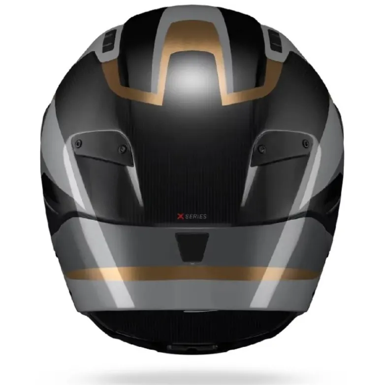 Casco Integrale Nolan X-804 RS Lesmo 361 Carbonio Nero Grigio Oro