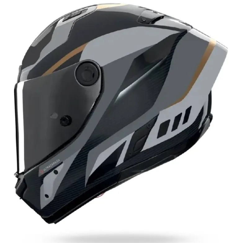 Casco Integrale Nolan X-804 RS Lesmo 361 Carbonio Nero Grigio Oro