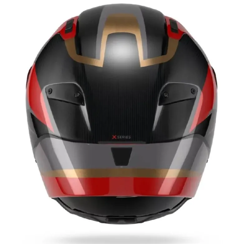 Casco Integrale Nolan X-804 RS Lesmo 362 Carbonio Rosso Grigio Oro