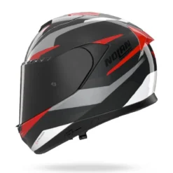 Casco Integrale Nolan X-904 Ultra Carbon Calibro 345 Carbonio Antracite Rosso Lucido
