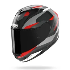 Casco Integrale Nolan X-904 Ultra Carbon Calibro 345 Carbonio Antracite Rosso Lucido