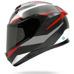 Casco Integrale Nolan X-904 Ultra Carbon Calibro Quin 354 Carbonio Antracite Rosso Lucido