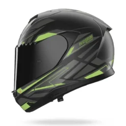 Casco Integrale Nolan X-904 Ultra Carbon Calibro Rombo 349 Carbonio Antracite Verde Impulso Opaco