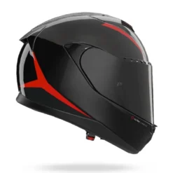 Casco Integrale Nolan X-904 Ultra Carbon Emblema 353 Carbonio Nero Rosso Lucido