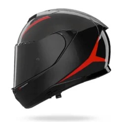 Casco Integrale Nolan X-904 Ultra Carbon Emblema 353 Carbonio Nero Rosso Lucido