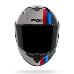 Casco Integrale Nolan X-904 Ultra Carbon Gemini 351 Carbonio Bianco Blu Rosso