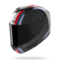 Casco Integrale Nolan X-904 Ultra Carbon Gemini 351 Carbonio Bianco Blu Rosso