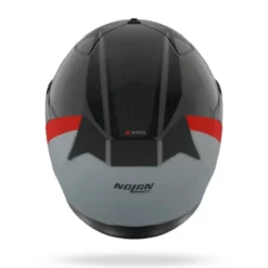 Casco Integrale Nolan X-904 Ultra Carbon Verniciatura Speciale 344 Carbonio Grigio Rosso Opaco
