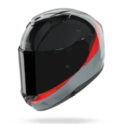 Casco Integrale Nolan X-904 Ultra Carbon Verniciatura Speciale 344 Carbonio Grigio Rosso Opaco