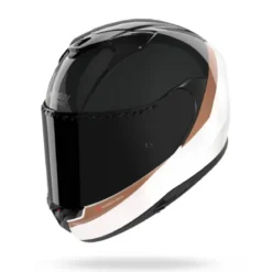 Casco Integrale Nolan X-904 Ultra Carbon Verniciatura Speciale 343 Carbonio Bianco Ocra Lucido
