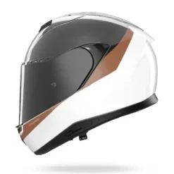 Casco Integrale Nolan X-904 Ultra Carbon Verniciatura Speciale 343 Carbonio Bianco Ocra Lucido