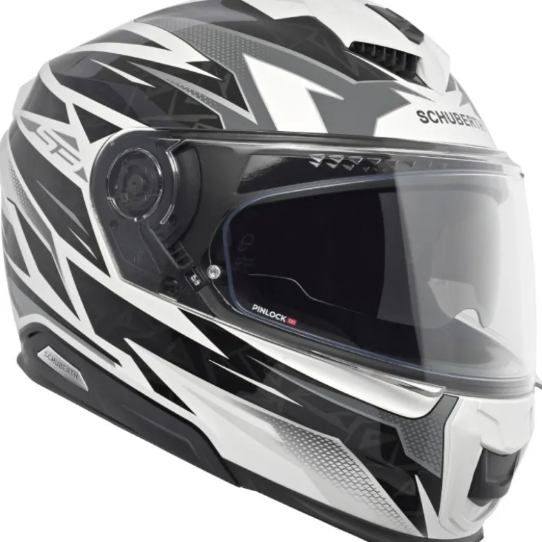 Casco Integrale Schuberth S3 Dekor Thunder White