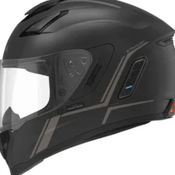 Casco Integrale Sena Con Bluetooth Integrato Stryker Nero Opaco