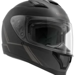 Casco Integrale Sena Con Bluetooth Integrato Stryker Nero Opaco