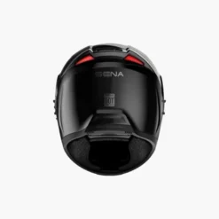 Casco Integrale Sena Phantom Nero Opaco con Interfono e Luci Anteriori e Posteriori