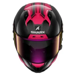 Casco Integrale Shark Aeron Carbon Skin Viola Blu
