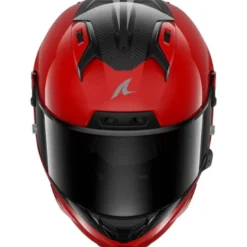 Casco Integrale Shark Aeron-Gp Carbon Blank Sp Rosso Antracite
