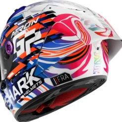 Casco Integrale Shark Aeron-Gp Carbon Replica Zarco Gp De France Viola Blu