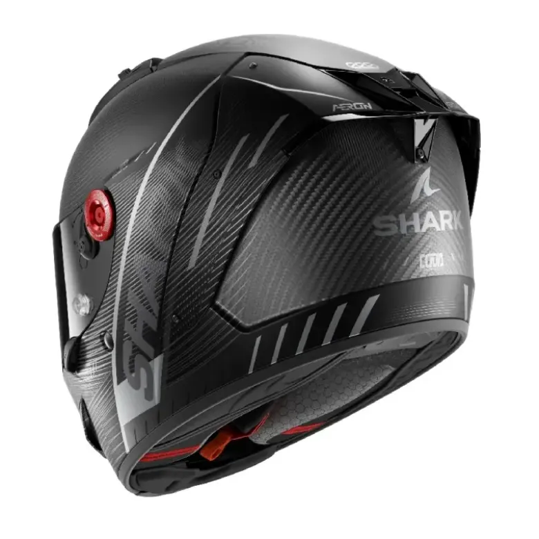 Casco Integrale Shark Aeron Speed-Tech Carbon Antracite Nero Opaco