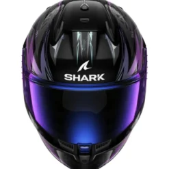 Casco Integrale Shark D-Skwal 3 Blast-R Nero Verde Glitter