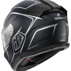 Casco Integrale Shark D-Skwal 3 Drone Silver Blu Opaco