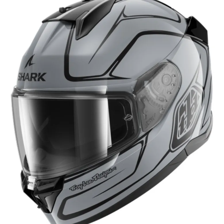 Casco Integrale Shark D-Skwal 3 Drone Silver Nero
